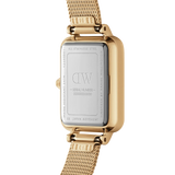 Daniel Wellington Ladies Quadro Pressed Evergold Green 20x26mm Watch