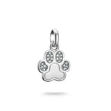 Thomas Sabo Silver Paw Charm with Zirconia