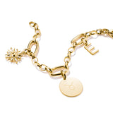 Thomas Sabo Gold-Plated Coin Large Charm