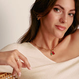 Thomas Sabo Red HARIBO Goldbear Charm