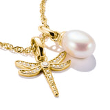 Thomas Sabo Silver and Gold Plating Freshwater Pearl Charm