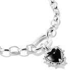 Thomas Sabo Silver Vintage Heart Charm
