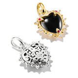 Thomas Sabo Silver Vintage Heart Charm