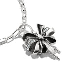 Thomas Sabo Silver Loop Black Charm