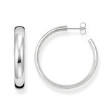 Thomas Sabo Silver Chunky Hoop Earrings