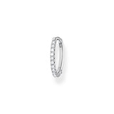 Thomas Sabo Silver Hoop Earring with Zirconia