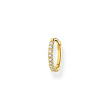 Thomas Sabo Gold-Plated Hoop Earring with Zirconia