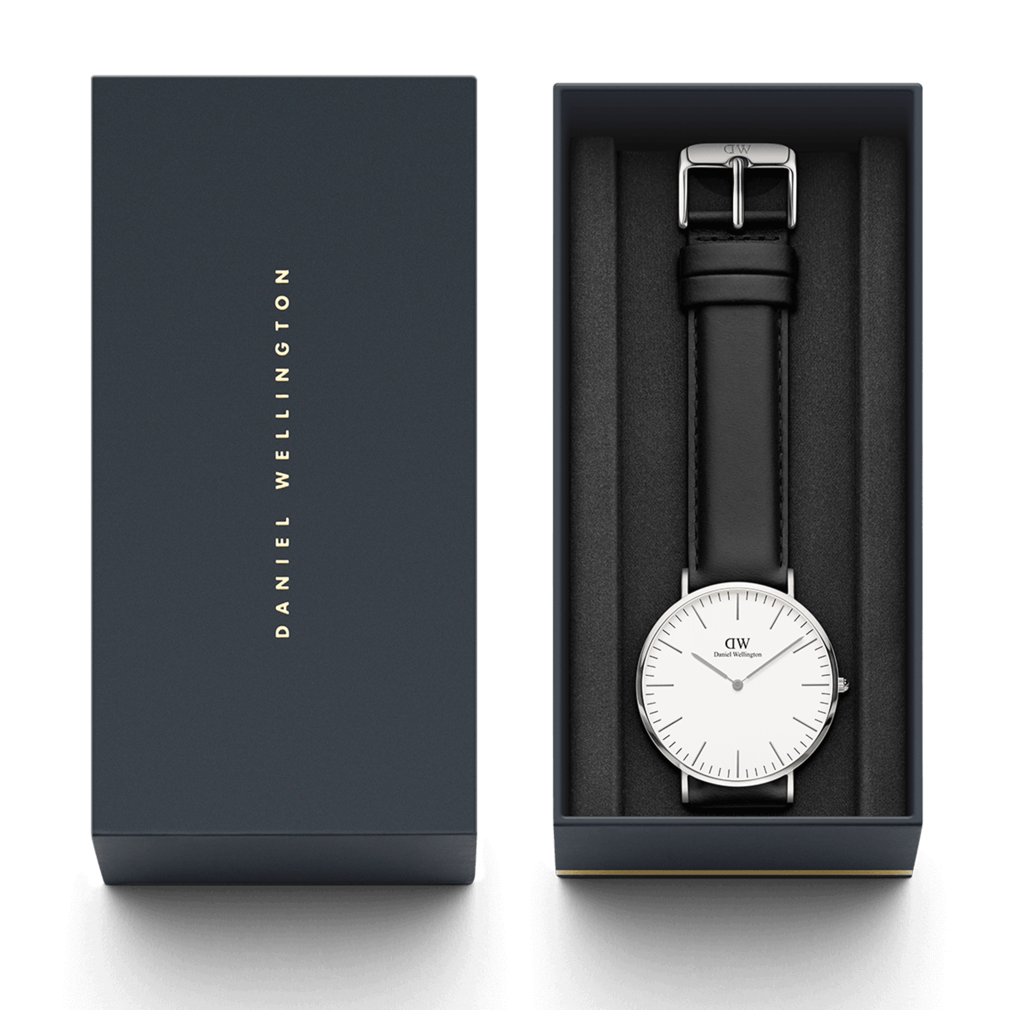 Daniel Wellington Mens Classic Sheffield Eggshell White 40mm Watch