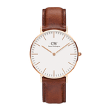Daniel Wellington Ladies Classic St Mawes Eggshell White 36mm Watch