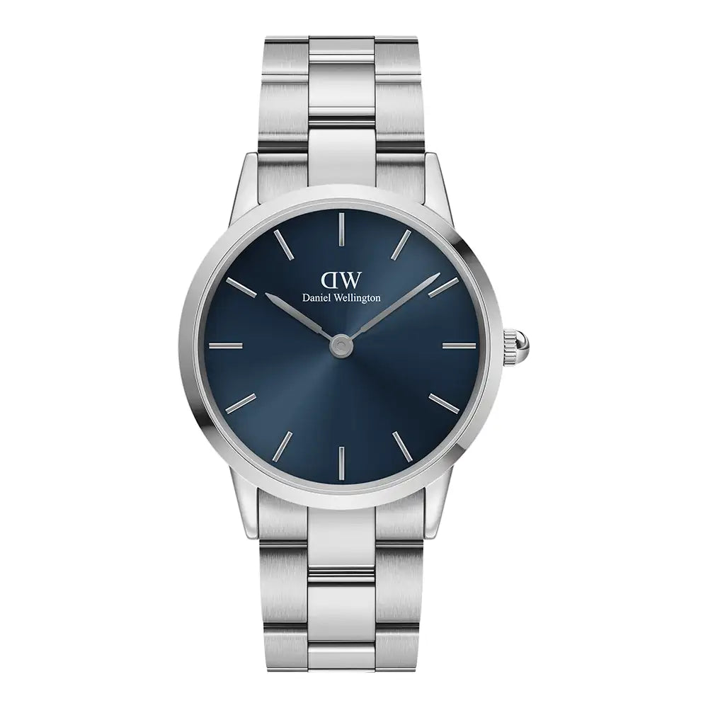 Daniel Wellington Silver Iconic Arctic 36mm watch Matthew Stephens