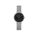 Daniel Wellington Petite Lumine Bezel Black MOP Silver