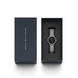 Daniel Wellington Petite Lumine Bezel Black MOP Silver