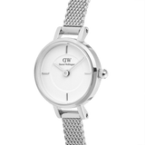 Daniel Wellington Ladies Petite Mini Sterling White 19mm Watch