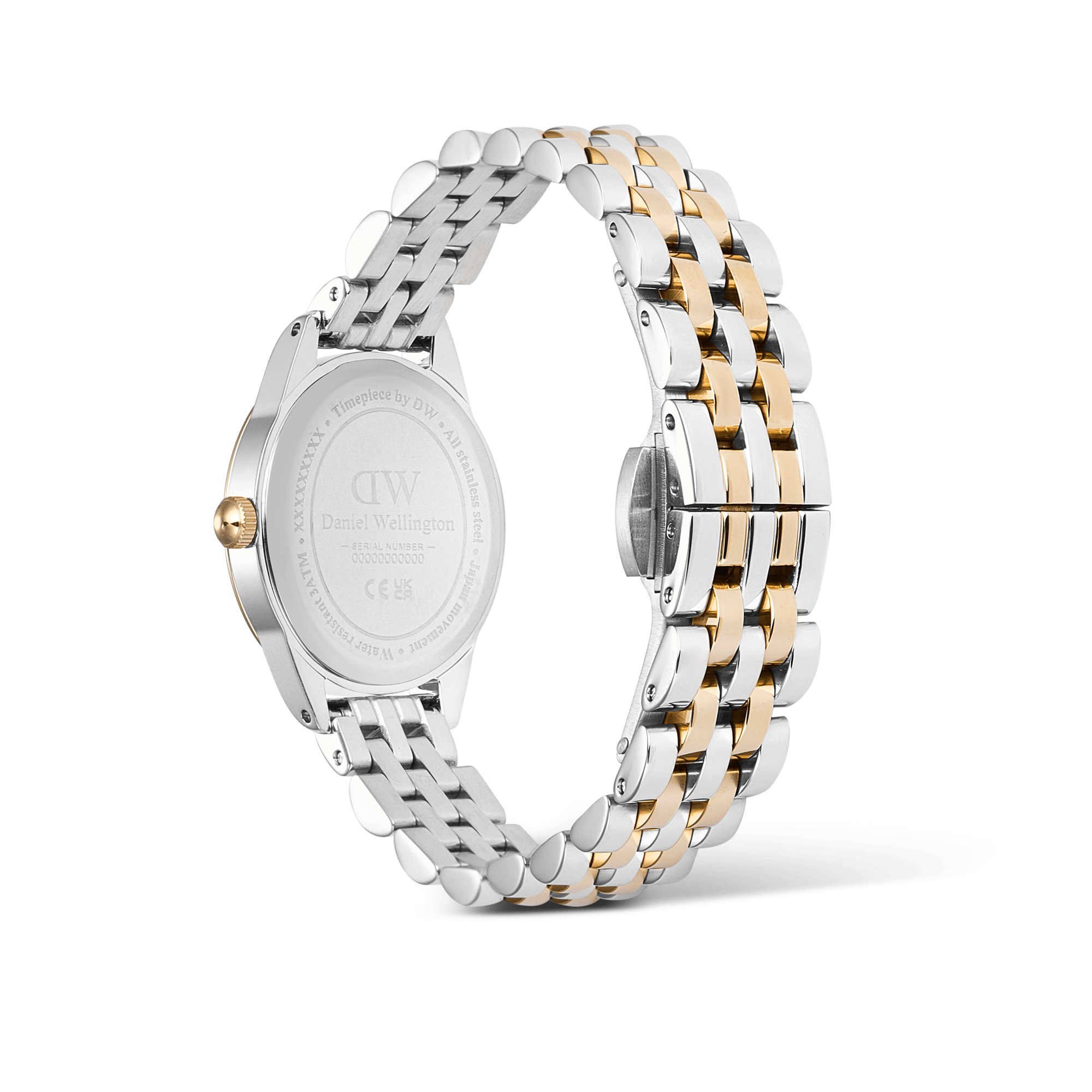 T/T Oval Mini Wht Dial, TT Bclt, 22x25.5mm