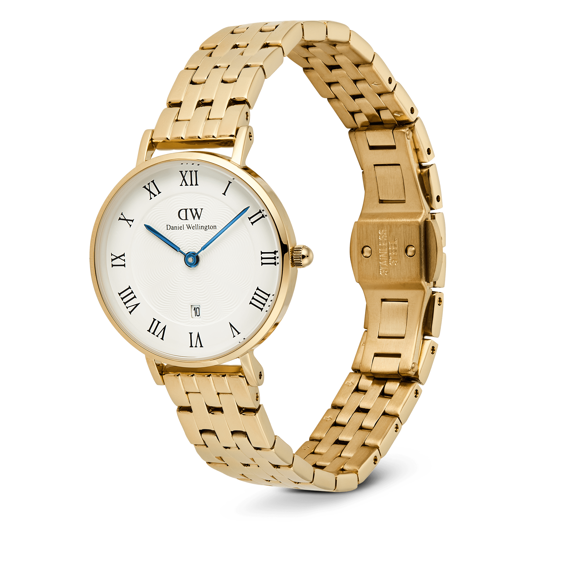 Daniel Wellington Ladies Quadro Mini Arch Emerald Green 15.4x18.2mm Watch