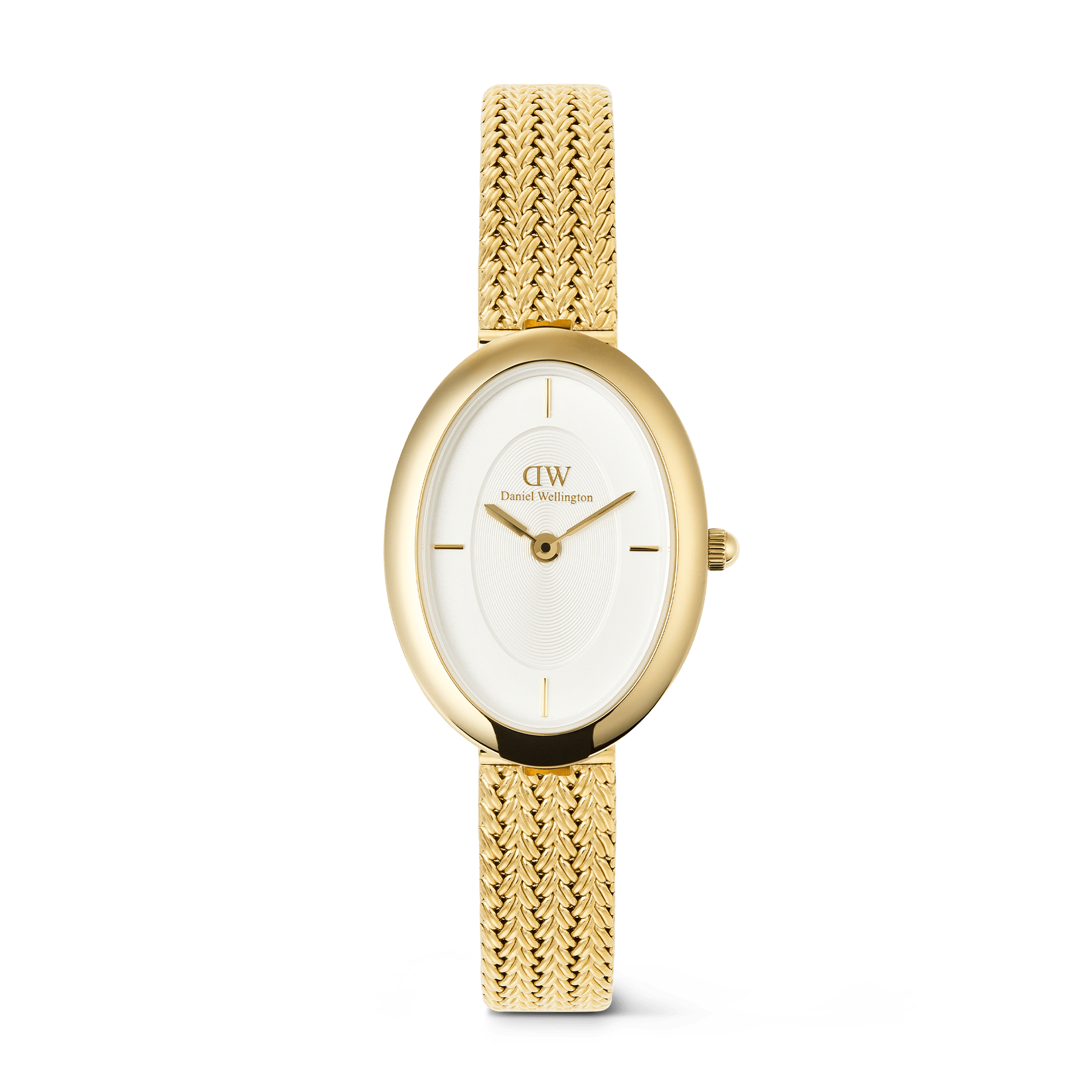 Daniel Wellington Juliette Gold Braided Mesh Watch