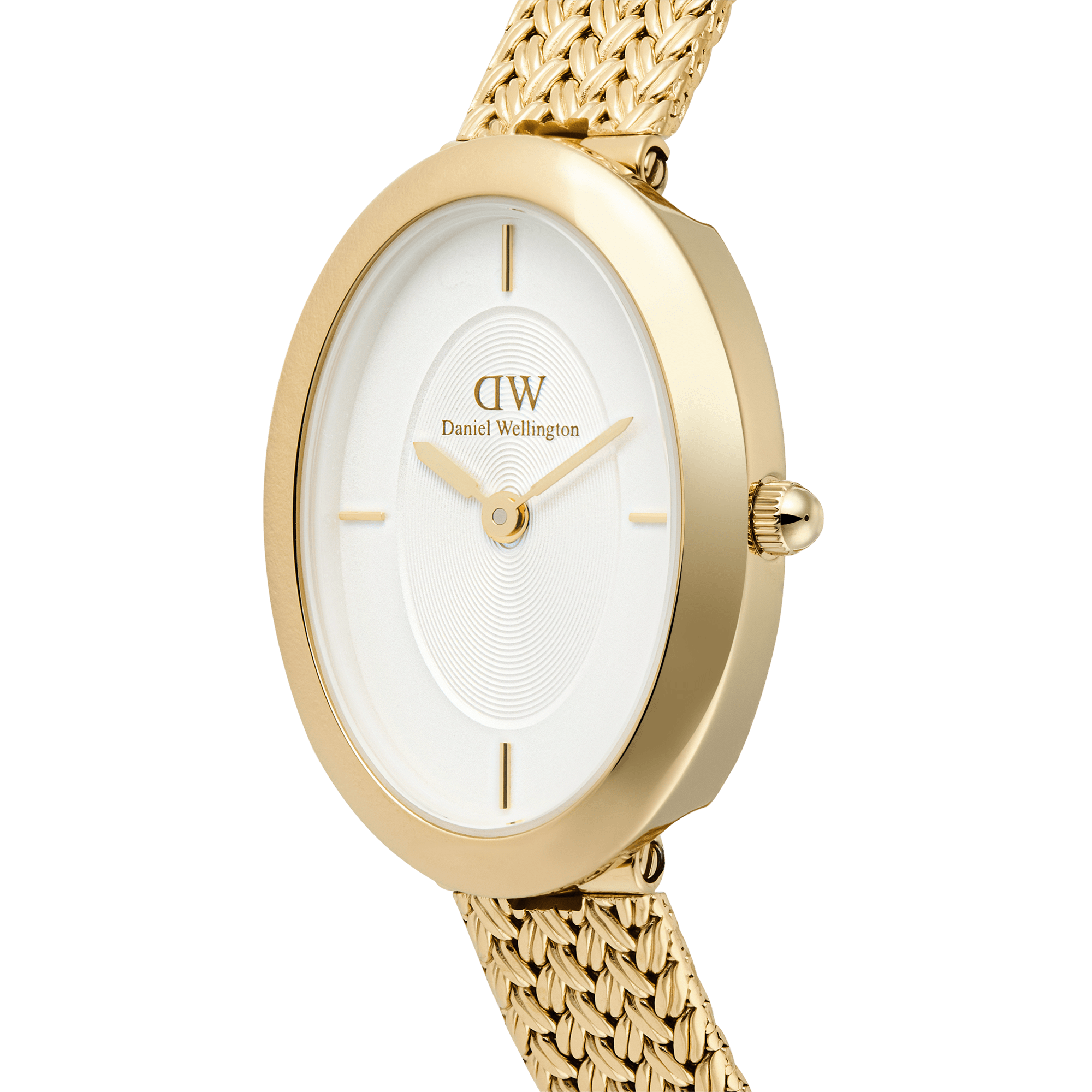 Daniel Wellington Juliette Gold Braided Mesh Watch