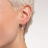 Thomas Sabo Triple Zirconia Single Ear Stud
