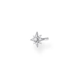 Thomas Sabo Silver Star Single Ear Stud with Zirconia
