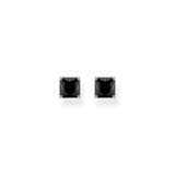 Thomas Sabo Silver Onyx Square Ear Studs