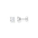 Thomas Sabo Silver Square Zirconia Ear Studs
