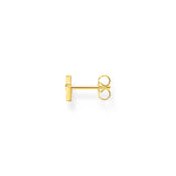 Thomas Sabo Gold-Plated Lightning Bolt Single Ear Stud