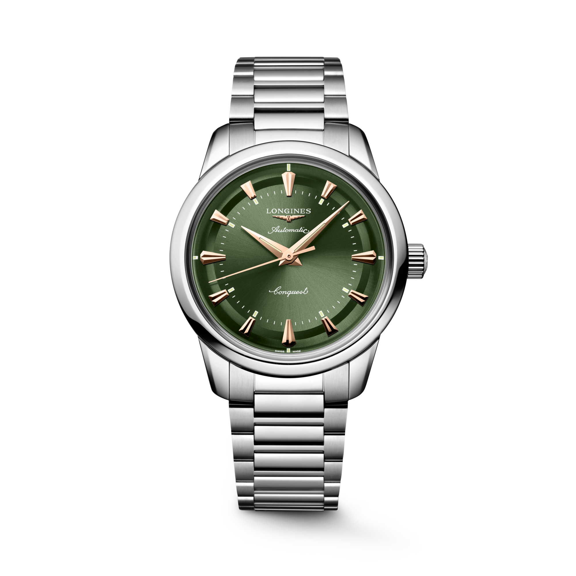 Longines Conquest Heritage 38mm Green Dial