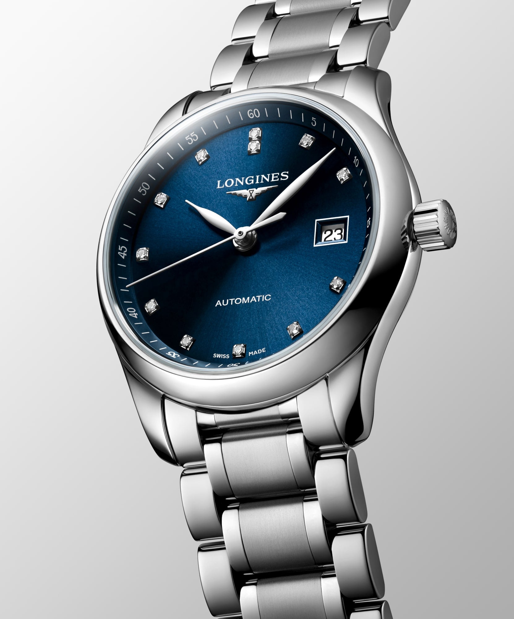 Longines Master Collection Ladies Sunray Blue 29mm