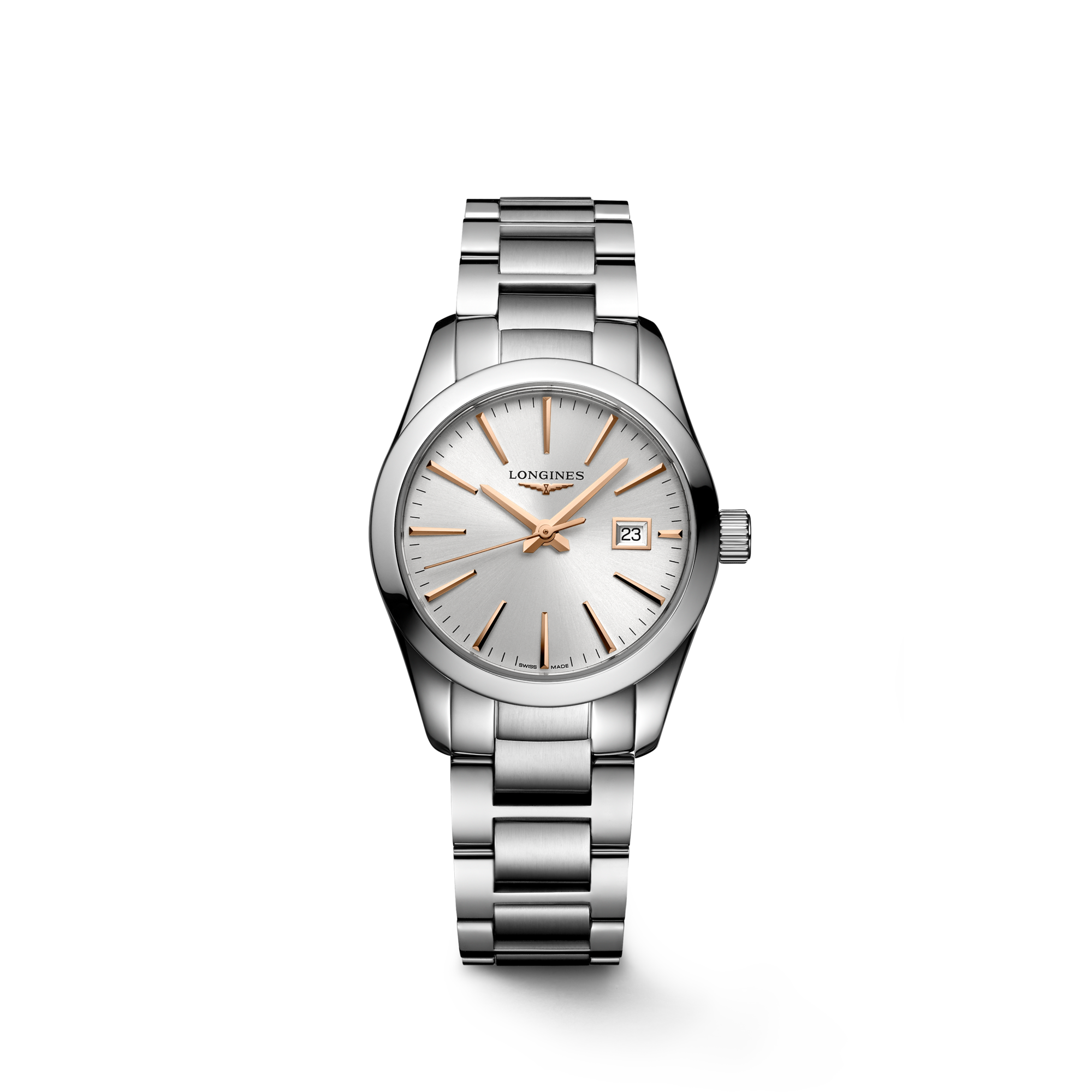 Longines Conquest Classic Ladies 29.5mm Silver Dial