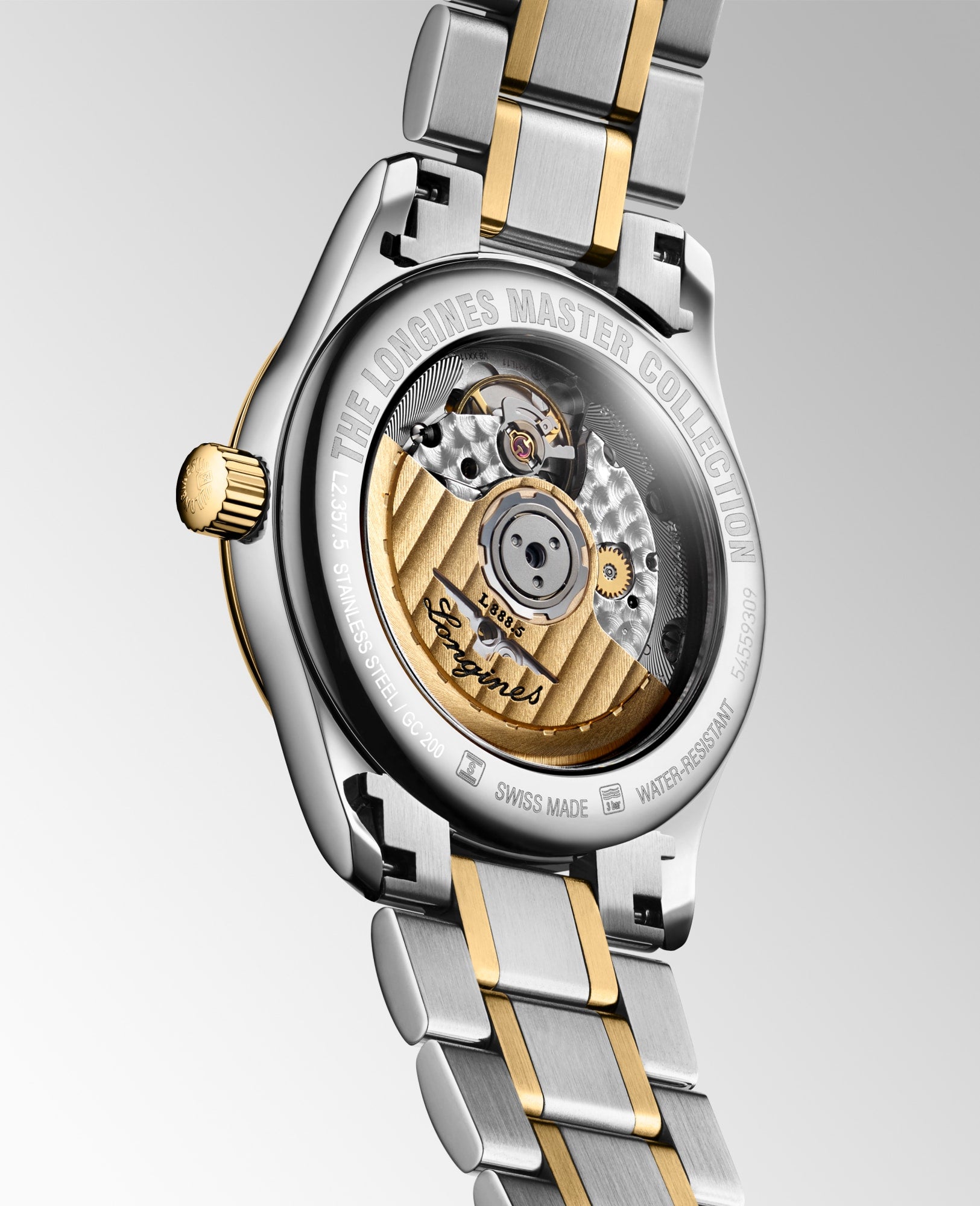 Longines Master Collection Mother-of-Pearl & Gold Watch