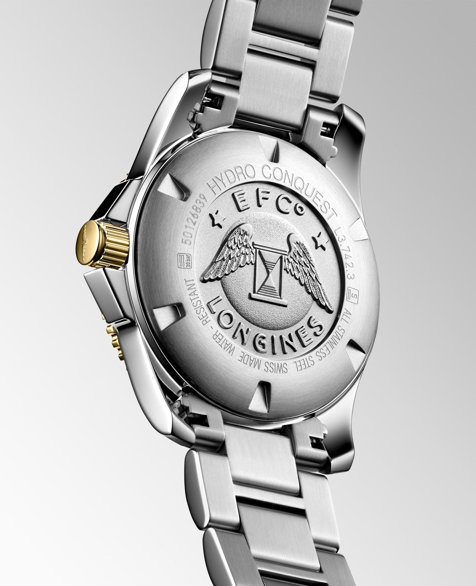 Longines HydroConquest Blue and Yellow Gold PVD 41mm