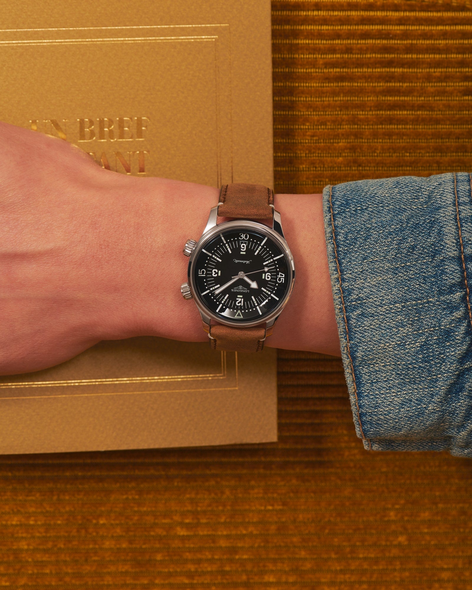 Longines Heritage Legend Diver 39mm Black Dial