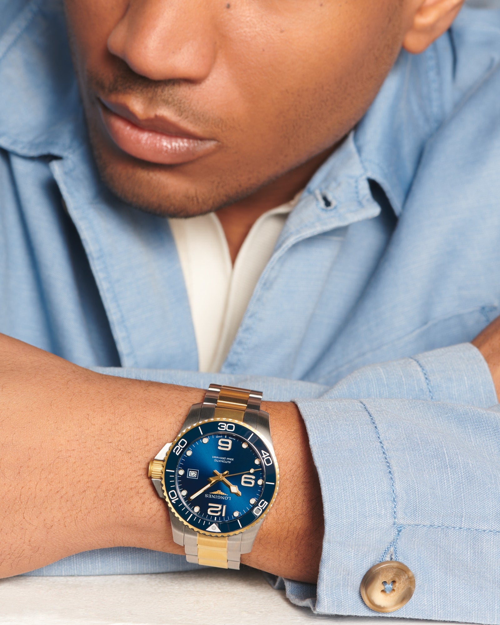 Longines HydroConquest 43mm Blue Ceramic Automatic
