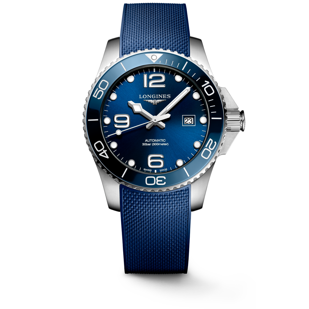 Longines HydroConquest 43mm Blue Ceramic Automatic Watch