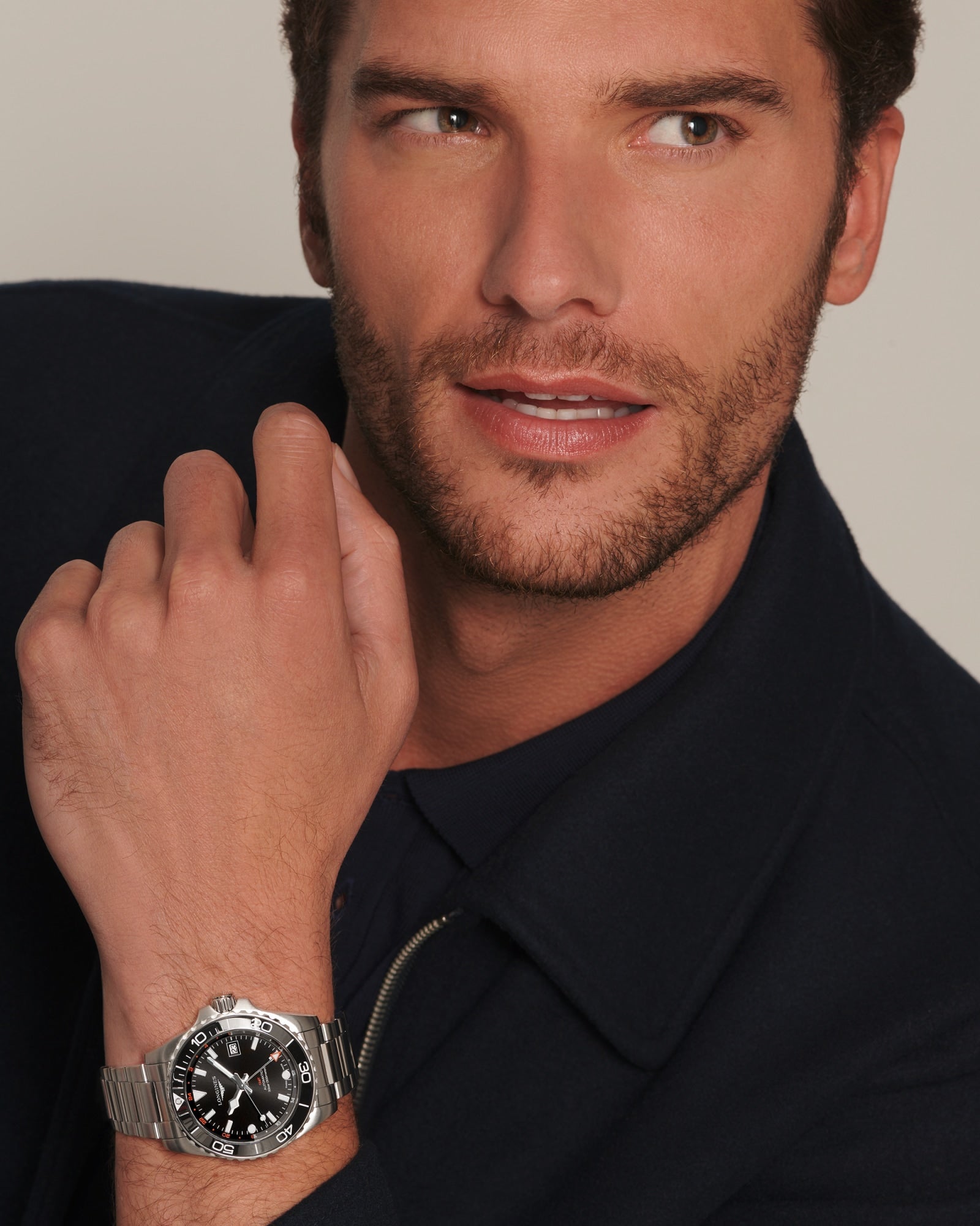 Longines HydroConquest GMT 41mm Black Dial Watch