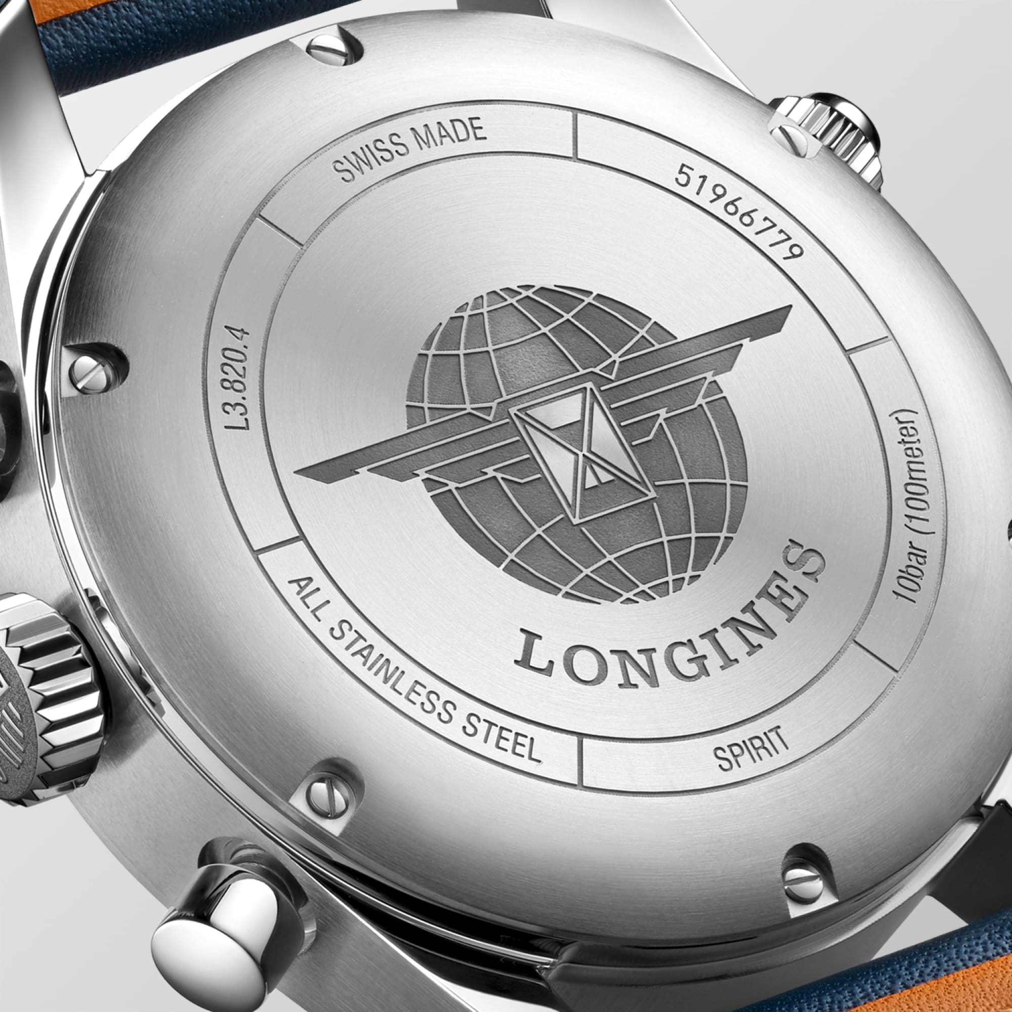 Longines Spirit Chronograph Blue Dial Watch