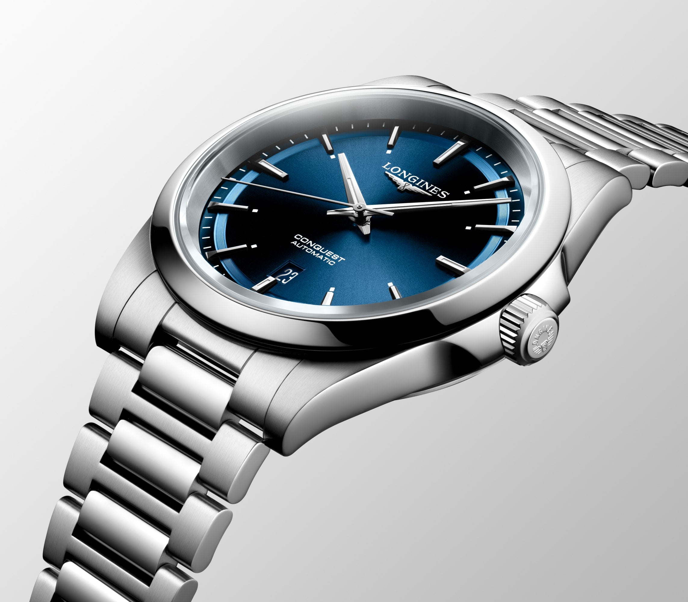 Longines Conquest Automatic Sunray Blue 41mm
