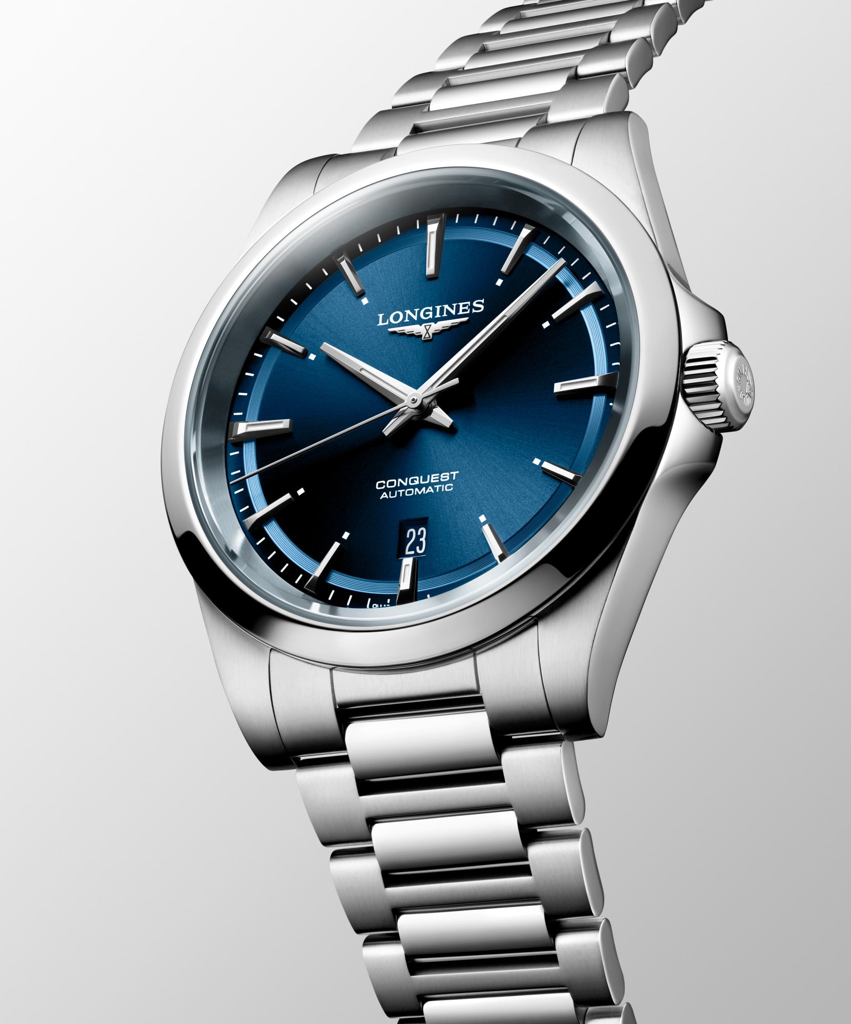 Longines Conquest Automatic Sunray Blue 41mm