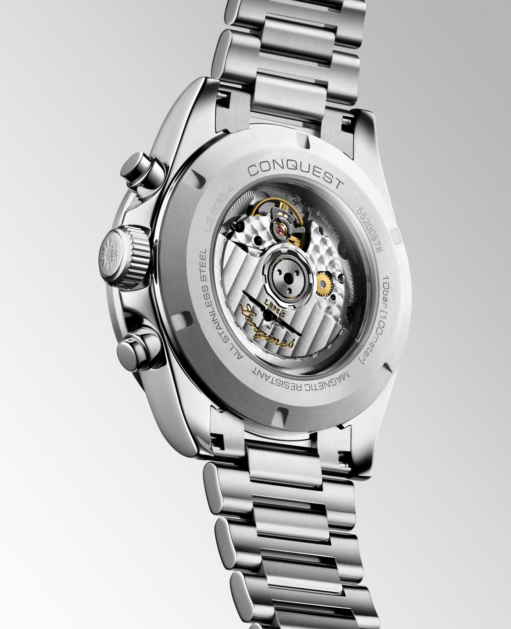 Longines Conquest Automatic Chronograph Panda Dial