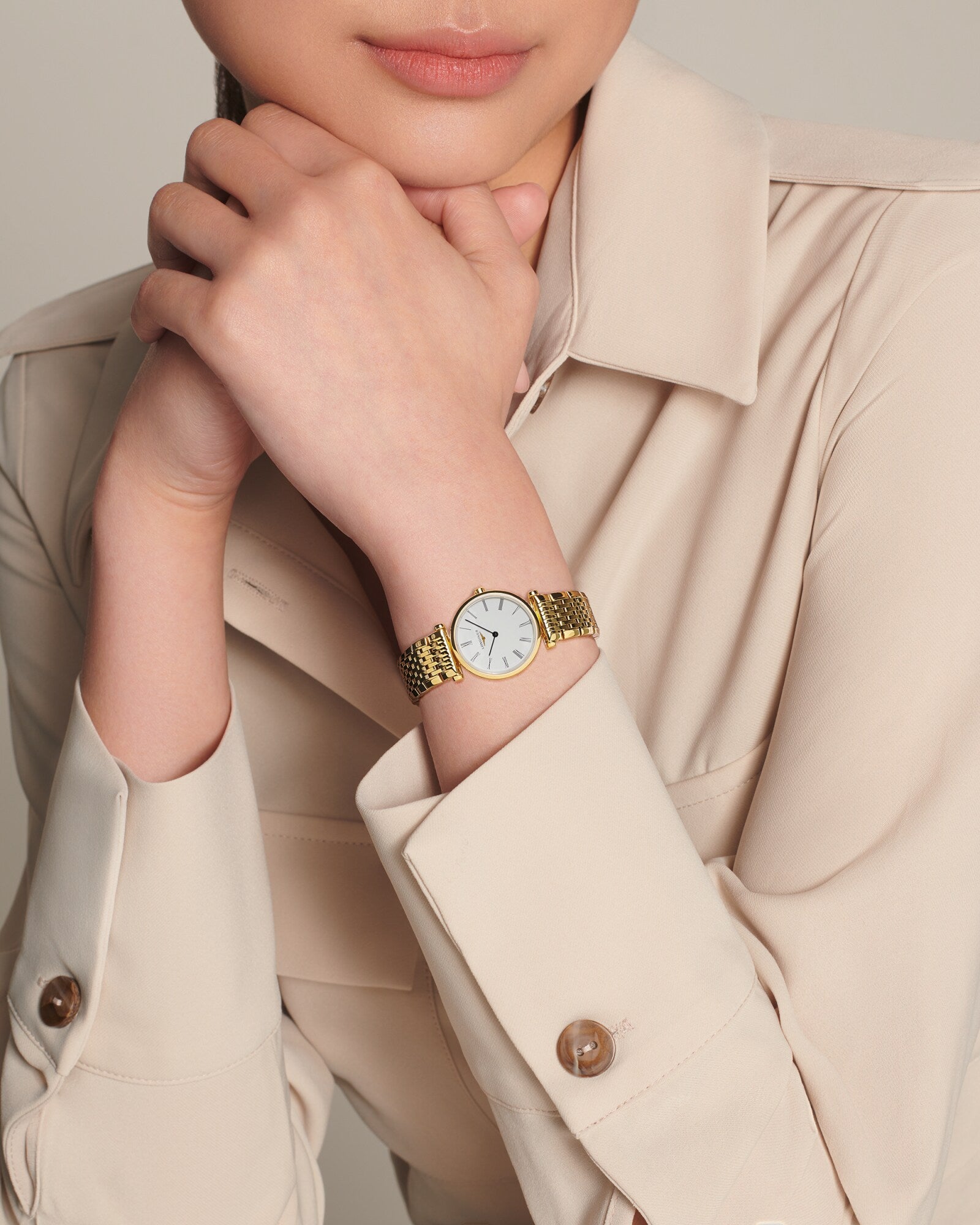 Longines La Grande Classique Yellow Gold PVD 24mm