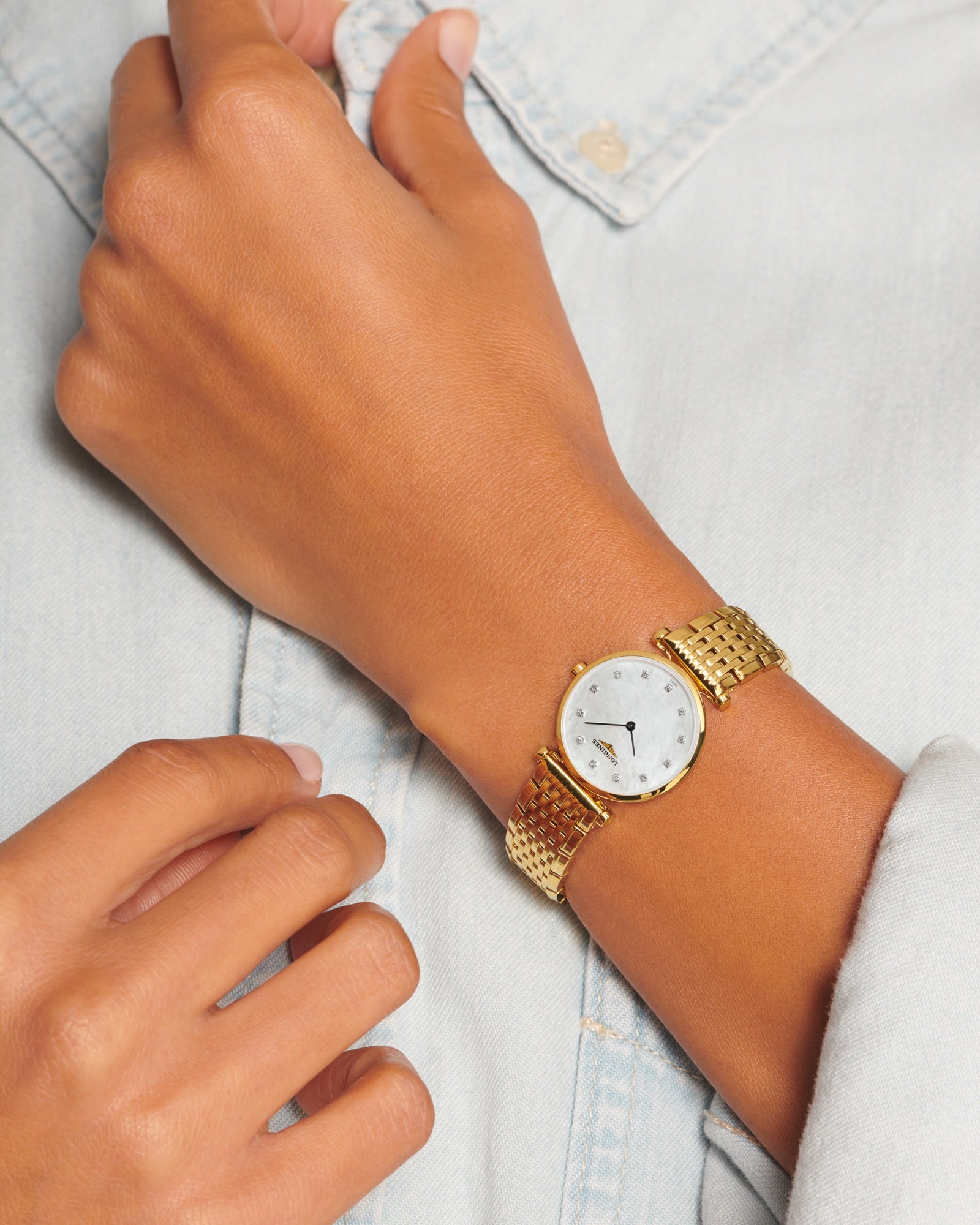 Longines La Grande Classique Mother-of-Pearl Watch
