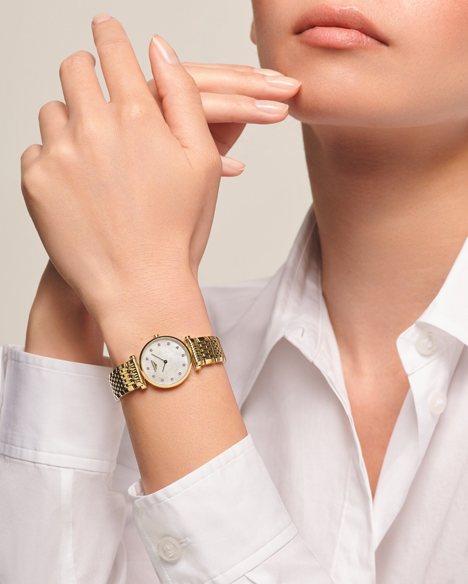 Longines La Grande Classique Mother-of-Pearl Watch