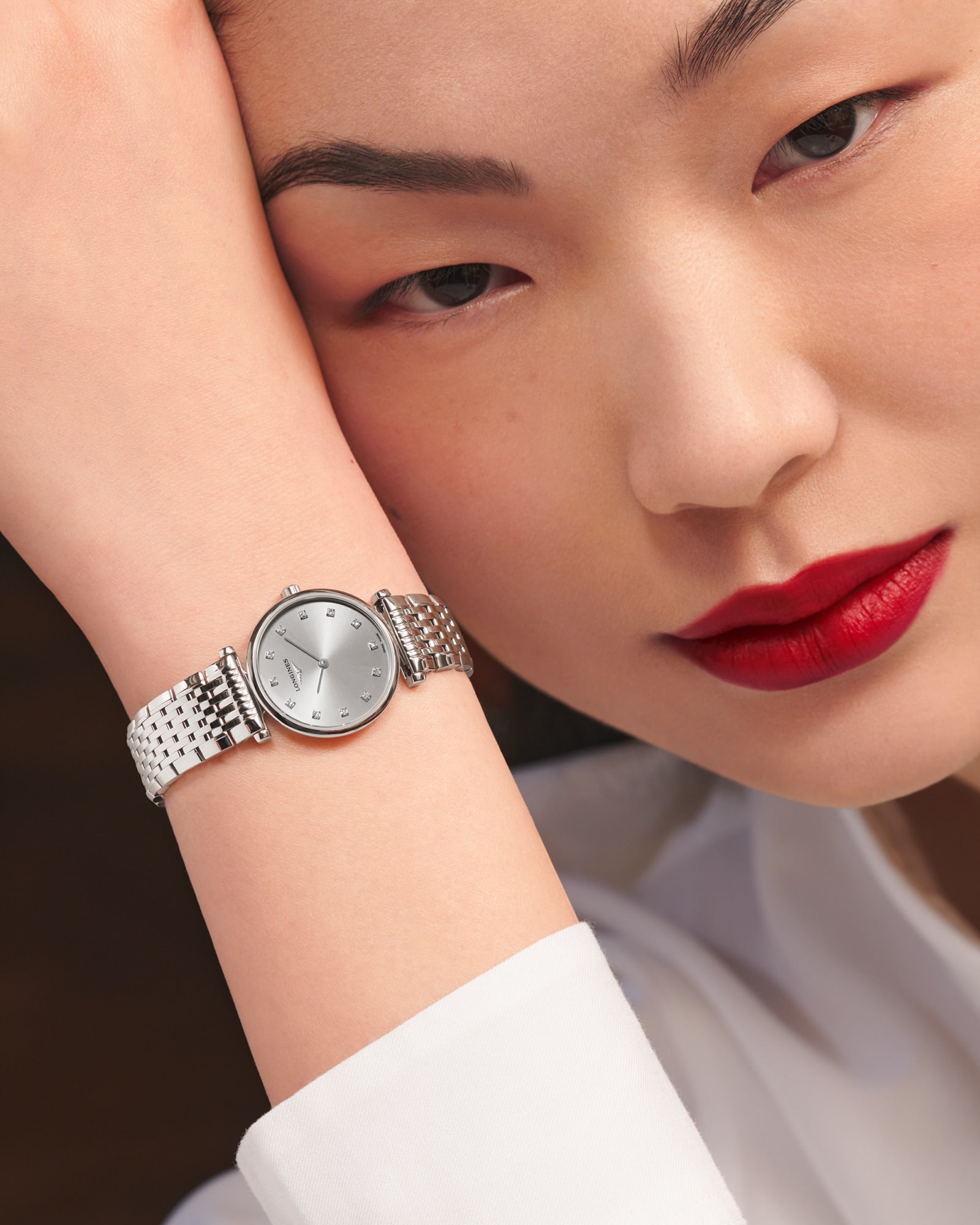 Longines La Grande Classique Grey Dial Ladies Watch