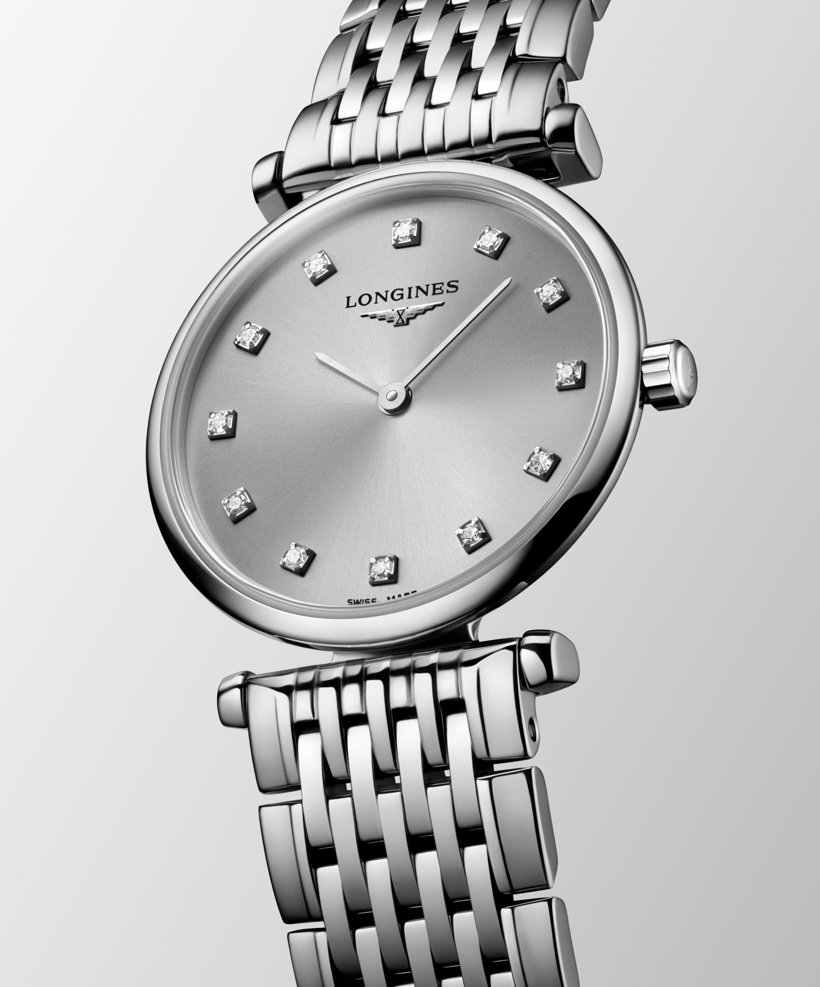 Longines La Grande Classique Grey Dial Ladies Watch