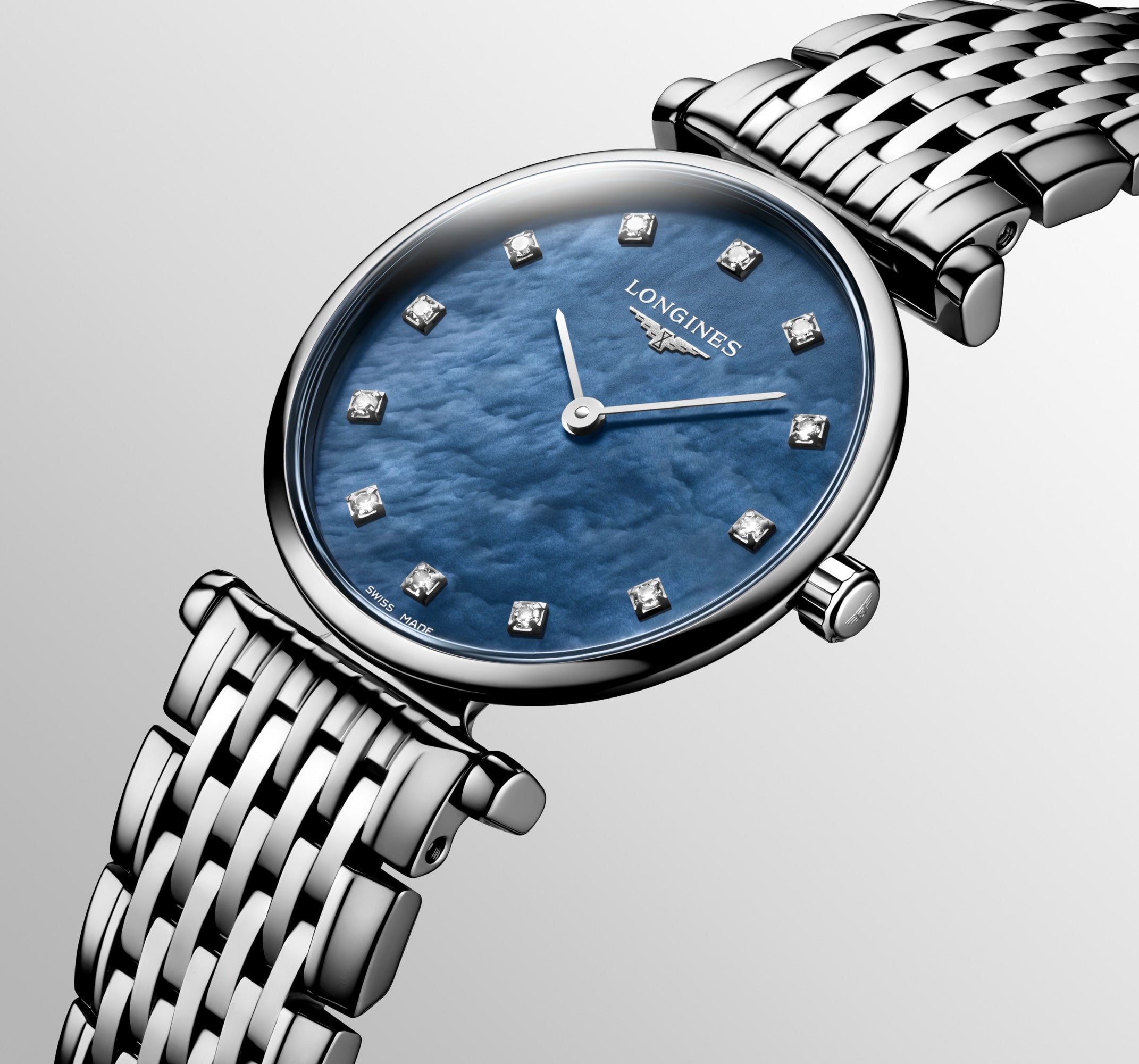 Longines La Grande Classique Blue Mother-of-Pearl Watch