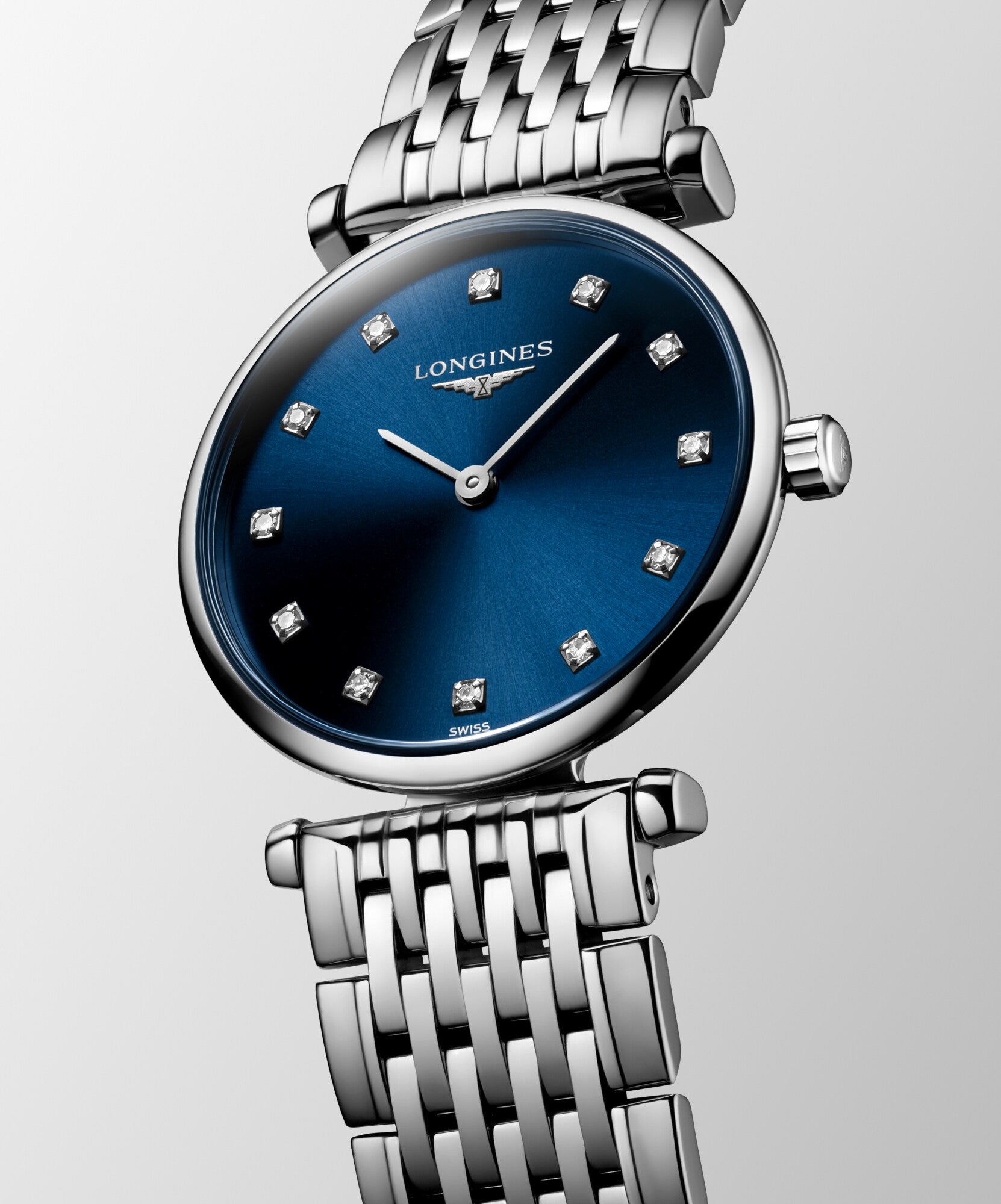 Longines La Grande Classique Blue Dial Ladies Watch