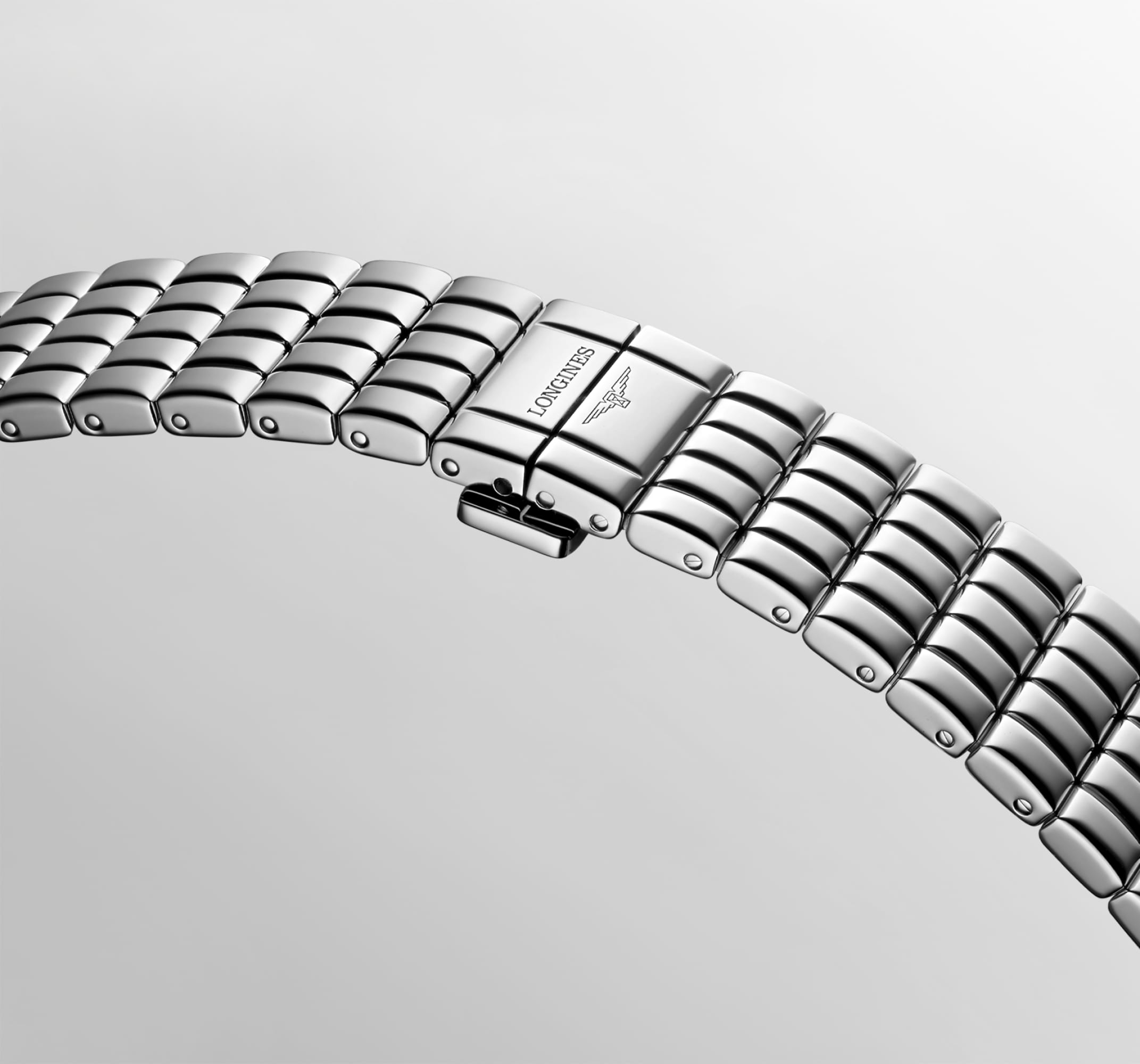 Longines Mini DolceVita Silver Flinqué Ladies Watch