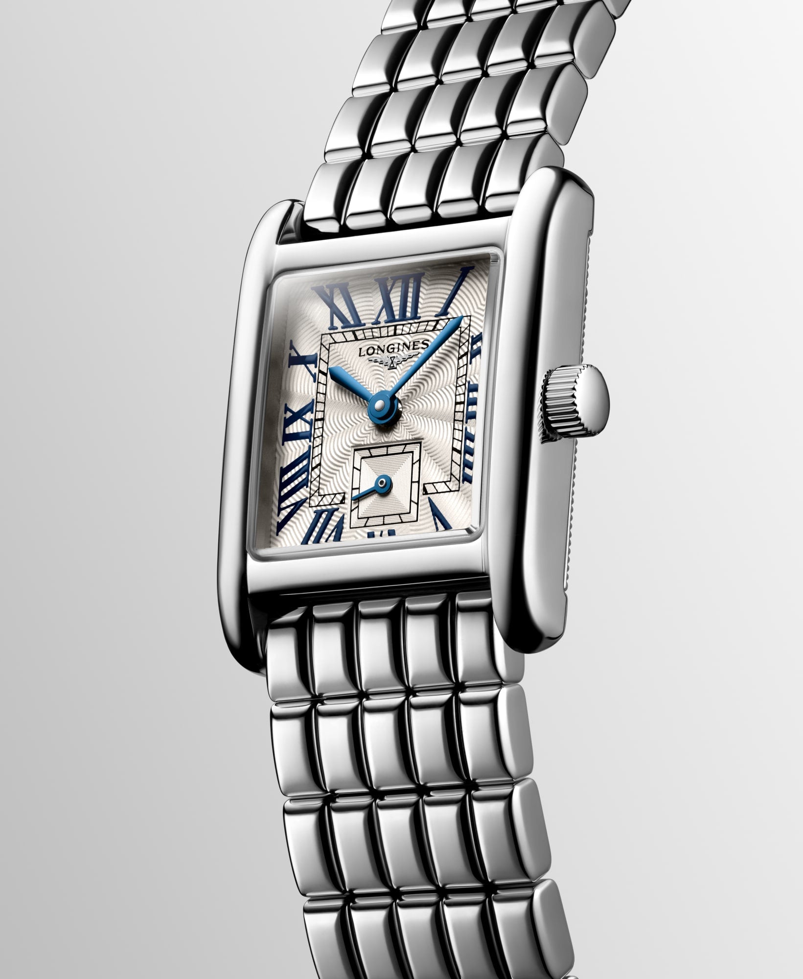 Longines Mini DolceVita Silver Flinqué Ladies Watch