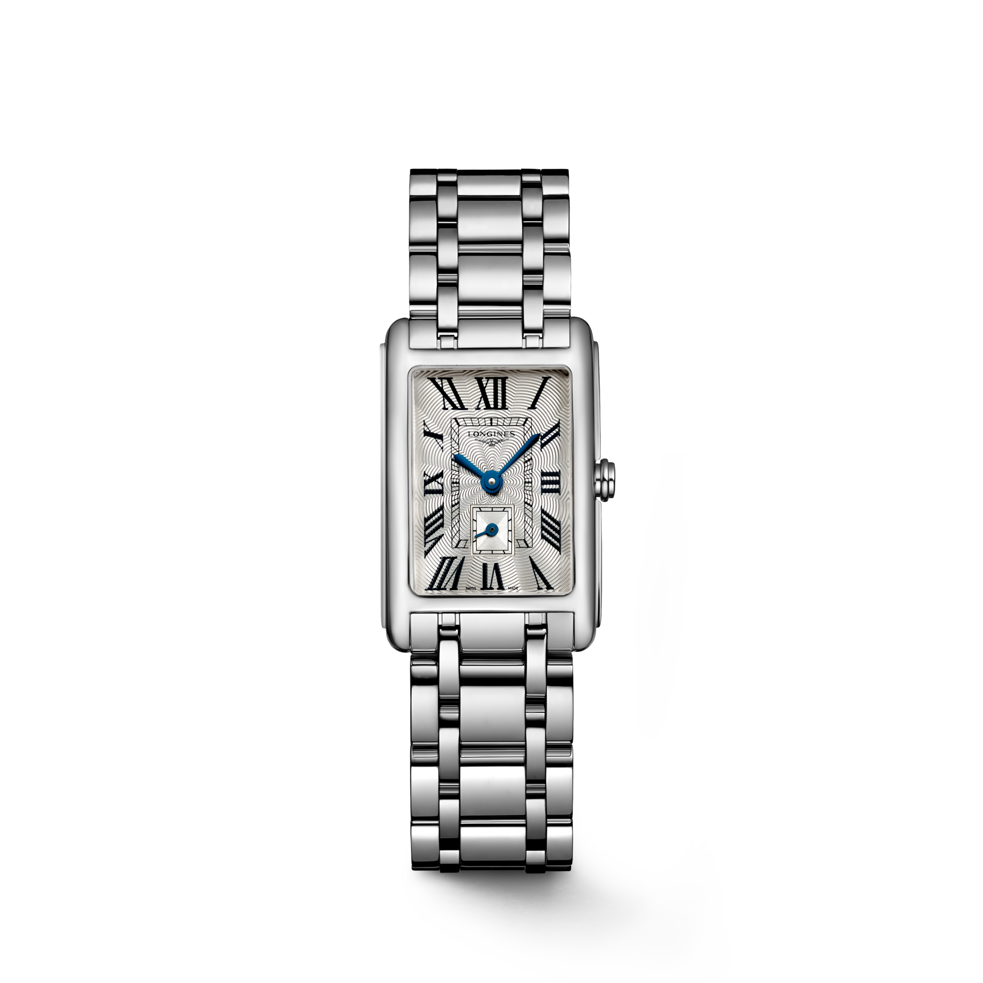 Longines DolceVita Ladies Rectangular Stainless Steel Watch