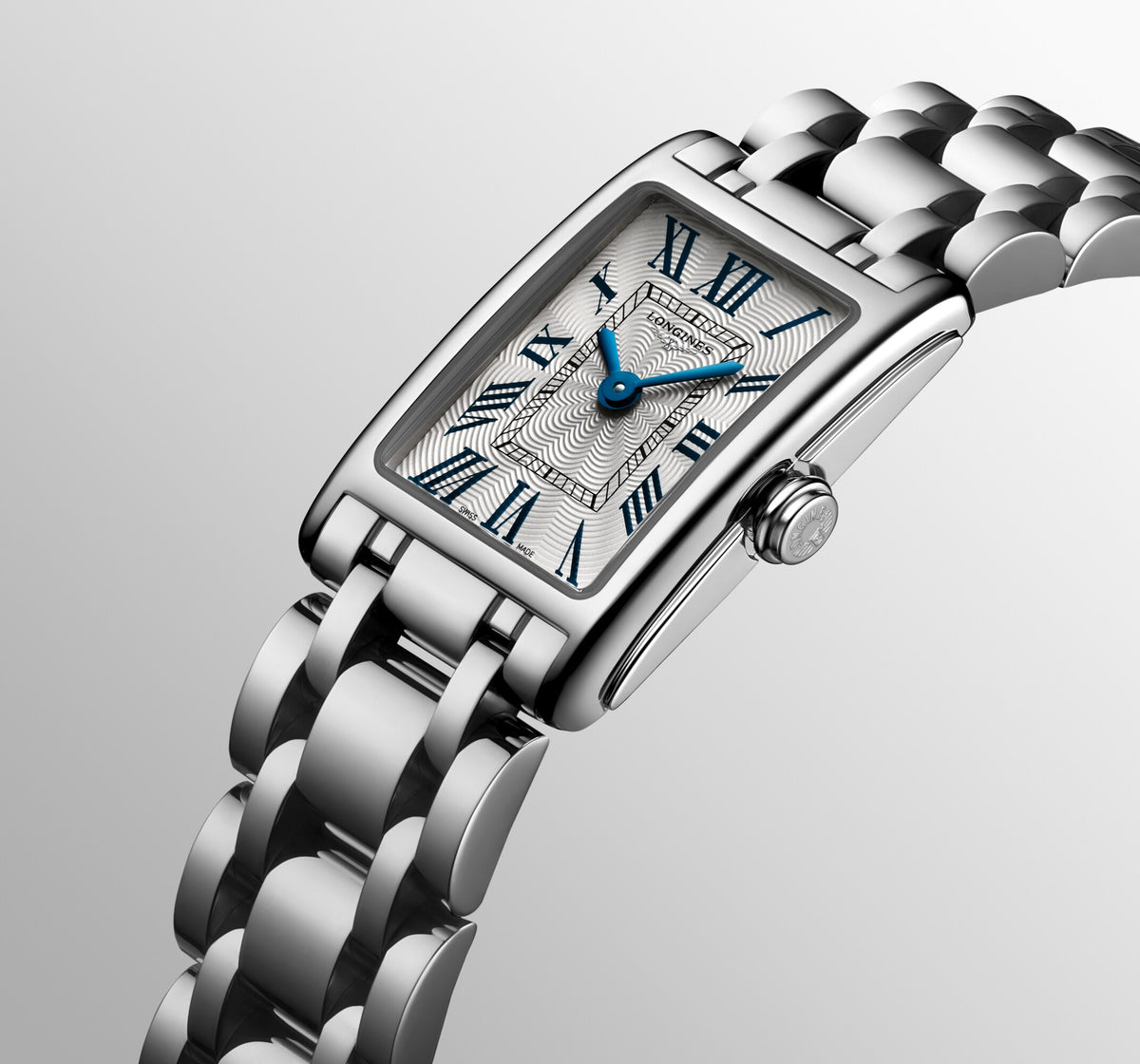Longines DolceVita 27mm Silver Flinqué Dial Quartz Ladies Watch